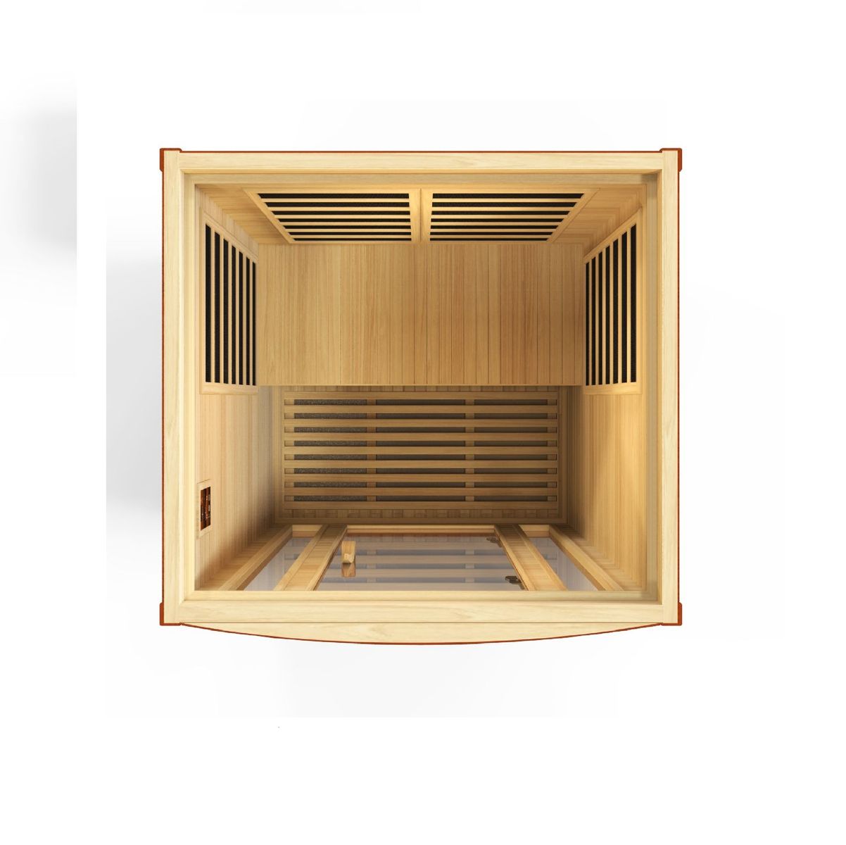 Dynamic San Marino 2-person Low EMF (Under 8MG) FAR Infrared Sauna (Canadian Hemloc