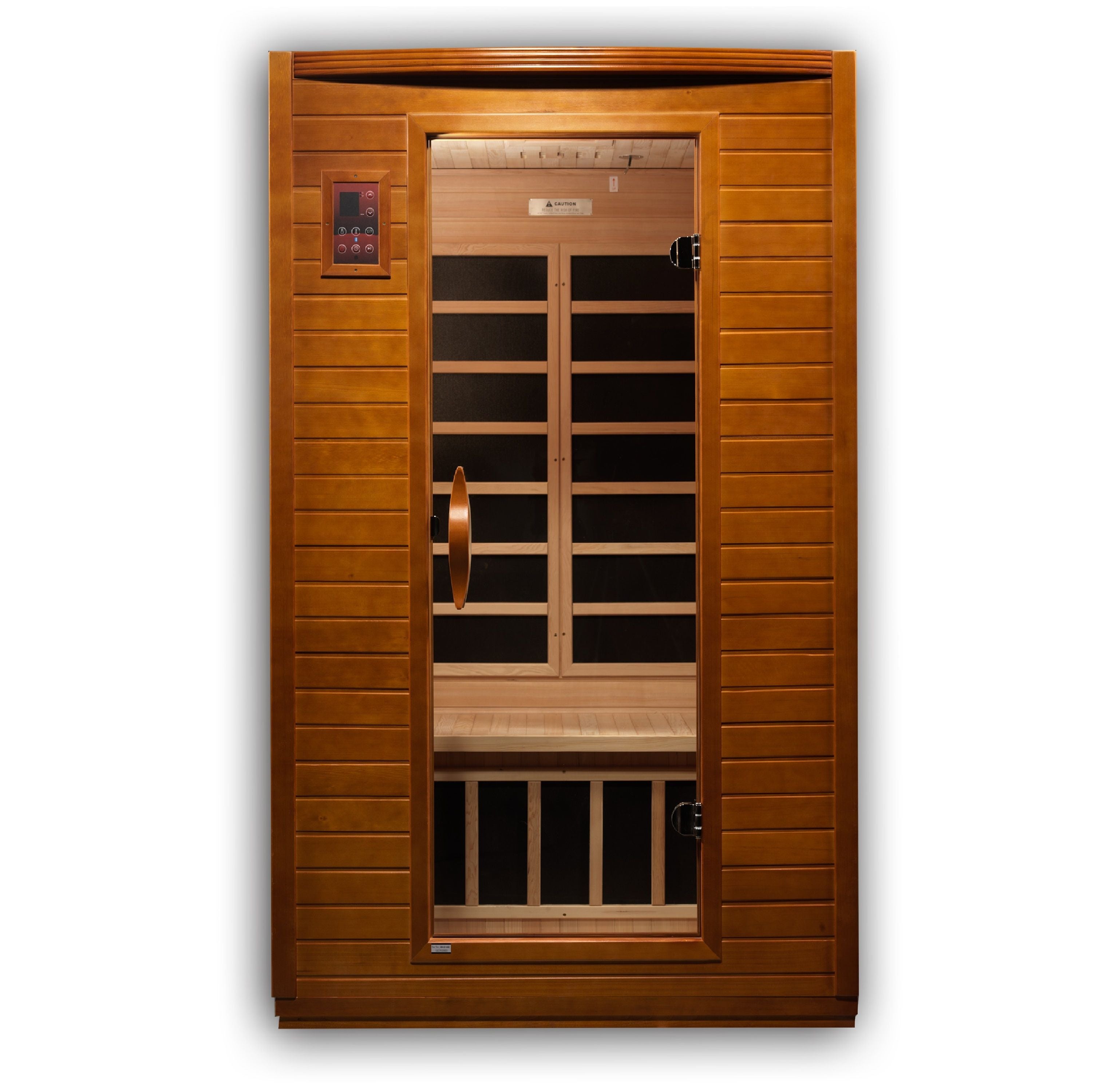 Dynamic Versailles 2-person Low EMF (Under 8MG) FAR Infrared Sauna (Canadian Hemlock)