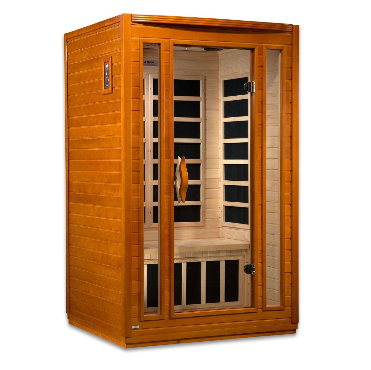 Dynamic San Marino 2-person Low EMF (Under 8MG) FAR Infrared Sauna (Canadian Hemloc